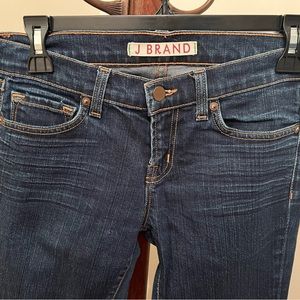 J Brand Skinny Leg Dark Denim Jean